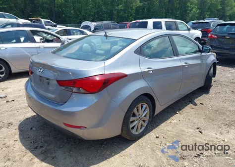 2015 Hyundai Elantra Se из США, поврежденный, VIN 5NPDH4AE8FH637144